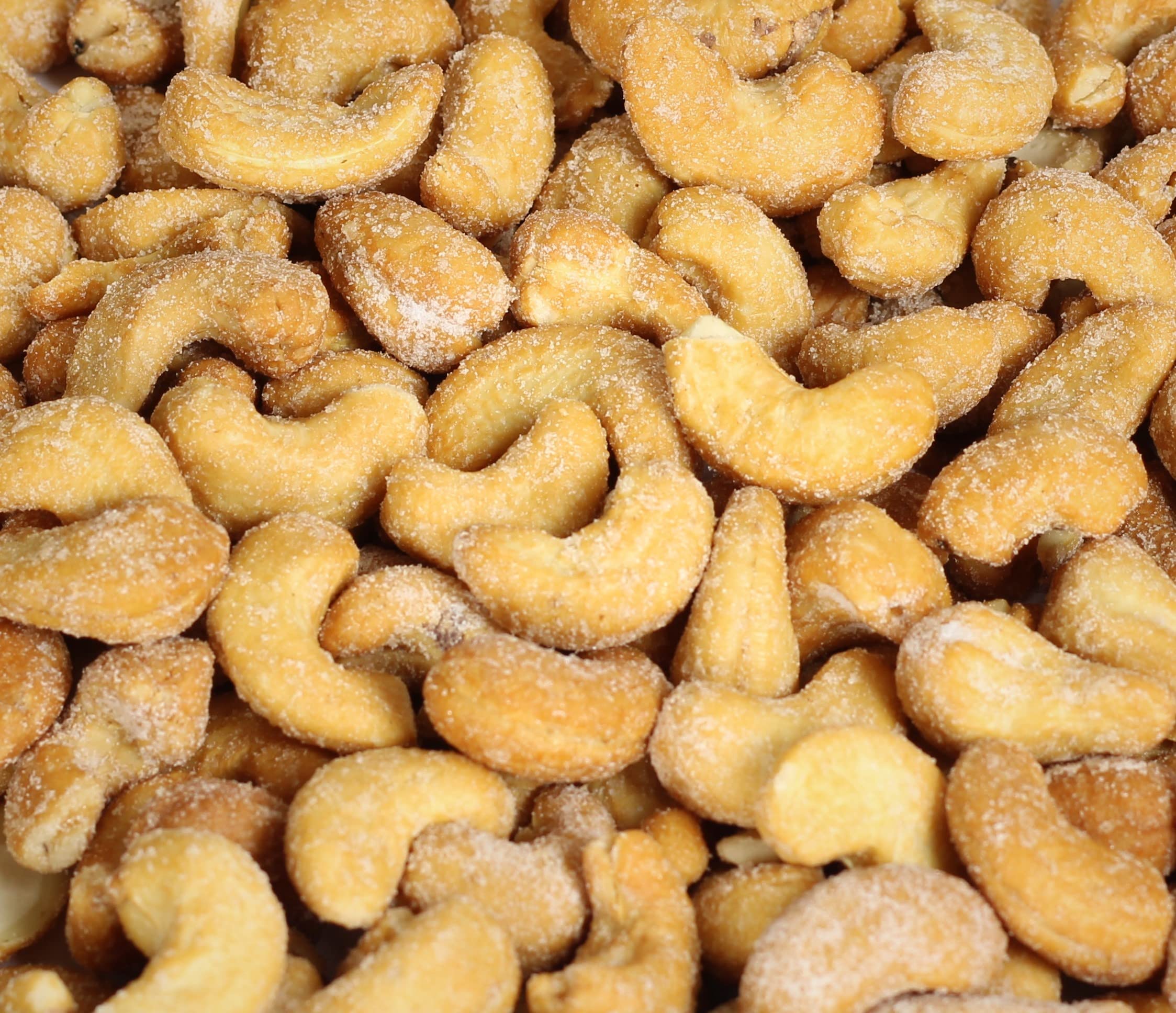 Honey Roasted Cashews 10 LBS Bulk - Gourmet Honey Sugar Coated Cashew Nuts | Sweet & Salty Non-Dairy Kosher Snack for Parties, Office & Healthy On-the-Go Treats