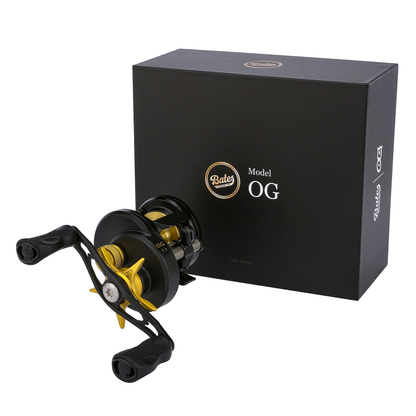 Bate's Reels The OG - Premium Fishing Reels for Saltwater & Freshwater - Perfect for Bass, Trout, and Deep Sea Fishing Adventures