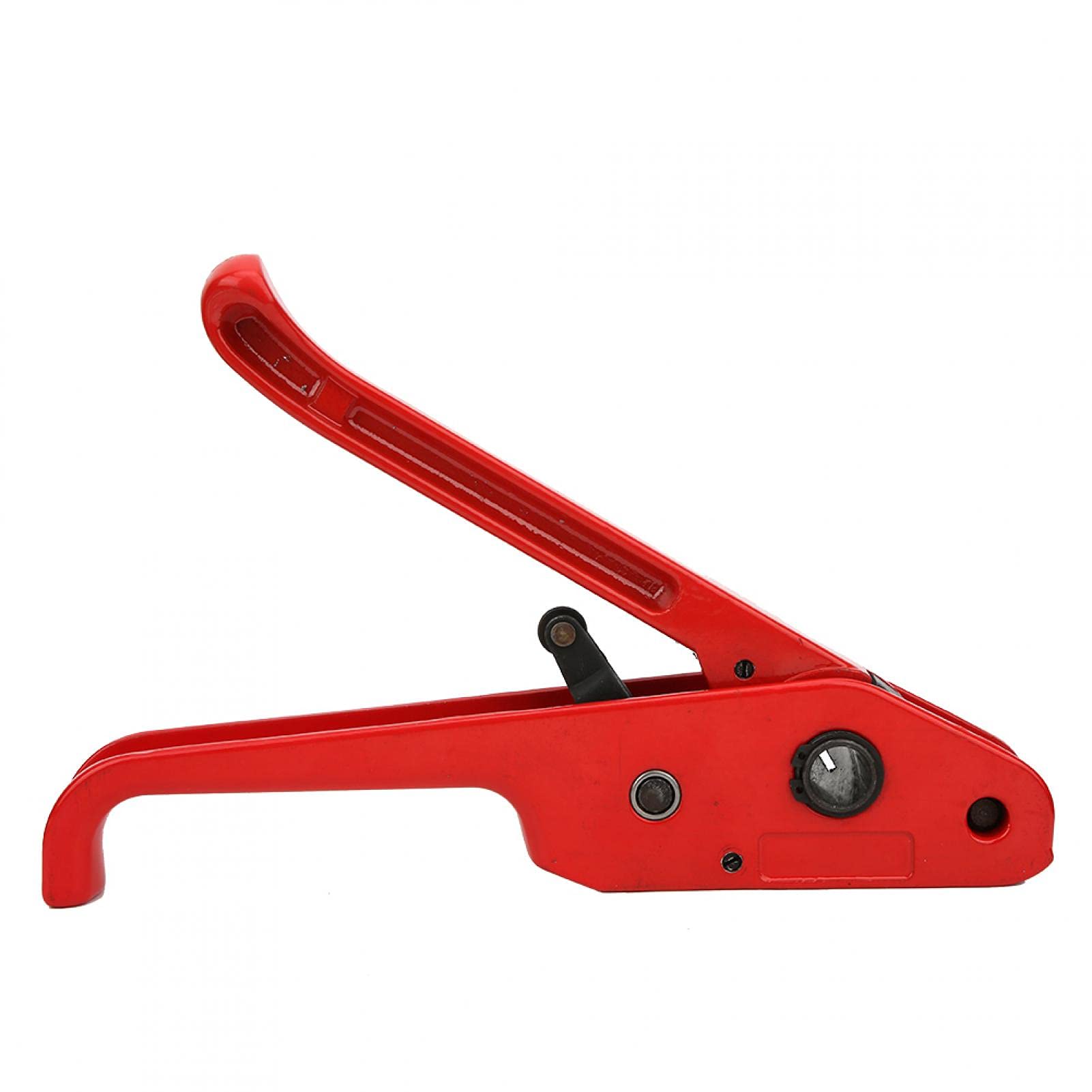Heavy Duty Manual Plastic Strap Tensioner Tool - Handy Strapping Kit for Polyester & Polypropylene Cord Strapping (Red) | Perfect for Shipping, Packaging & Securing Loads in Warehouses & Logistics