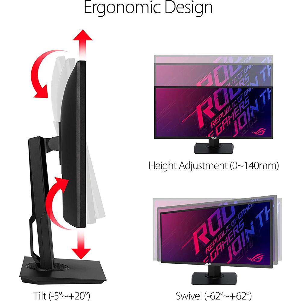 ASUS 34-Inch Ultra-Wide Curved HDR Gaming Monitor - 144Hz, WQHD, FreeSync Premium - Perfect for PC & Console Gaming, Home Office & Entertainment