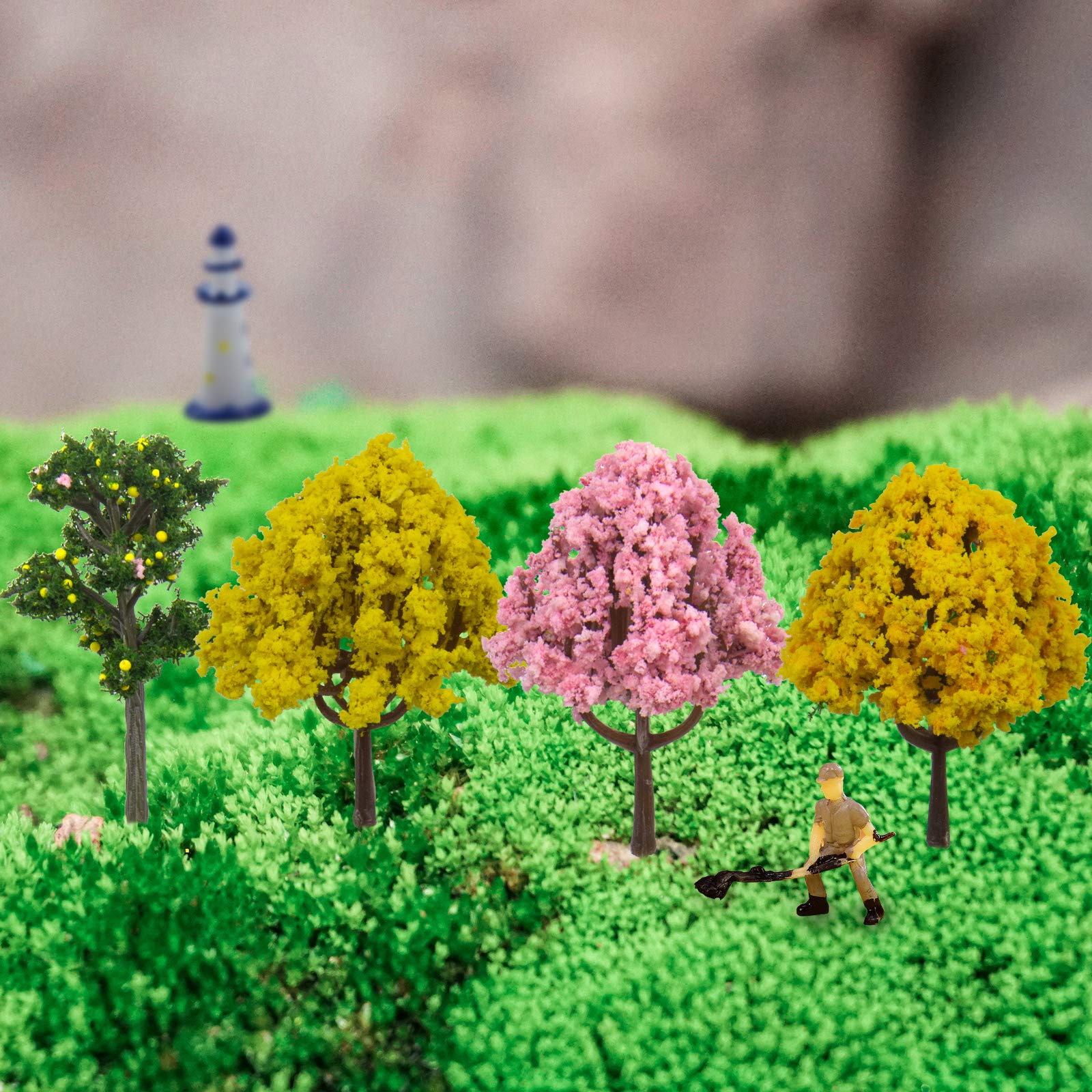 Miniature Fairy Garden Decorations - Handcrafted Garden Sculptures & Statues for Outdoor Yard, Patio & Zen Gardens - Perfect for DIY Fairy Gardens, Home Decor & Landscaping
