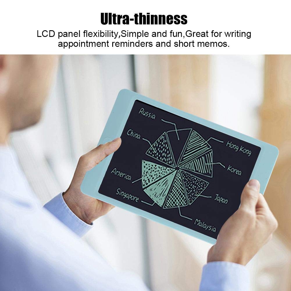 03 LCD Writing Tablet for Kids - Electronic Drawing Board with Stylus, Blue Digital Notepad for School, Home & Travel - Perfect for Notes, Doodles & Learning Activities