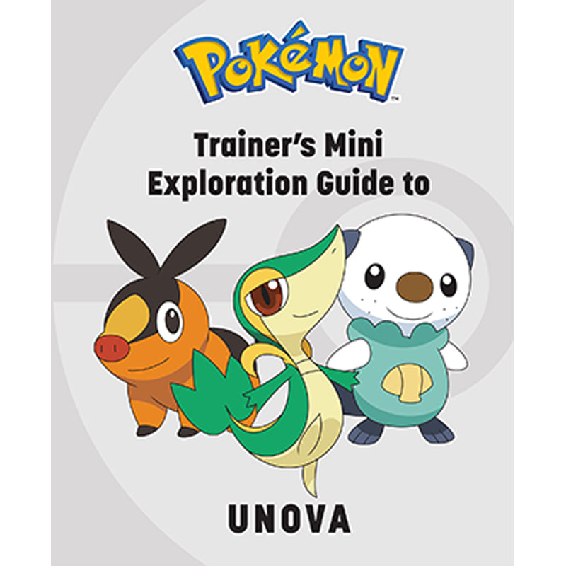 Pokemon Unova Region Trainer's Mini Exploration Guide - Essential Tips & Maps for Pokemon GO & TCG Players - Perfect for Travel & Gaming Adventures