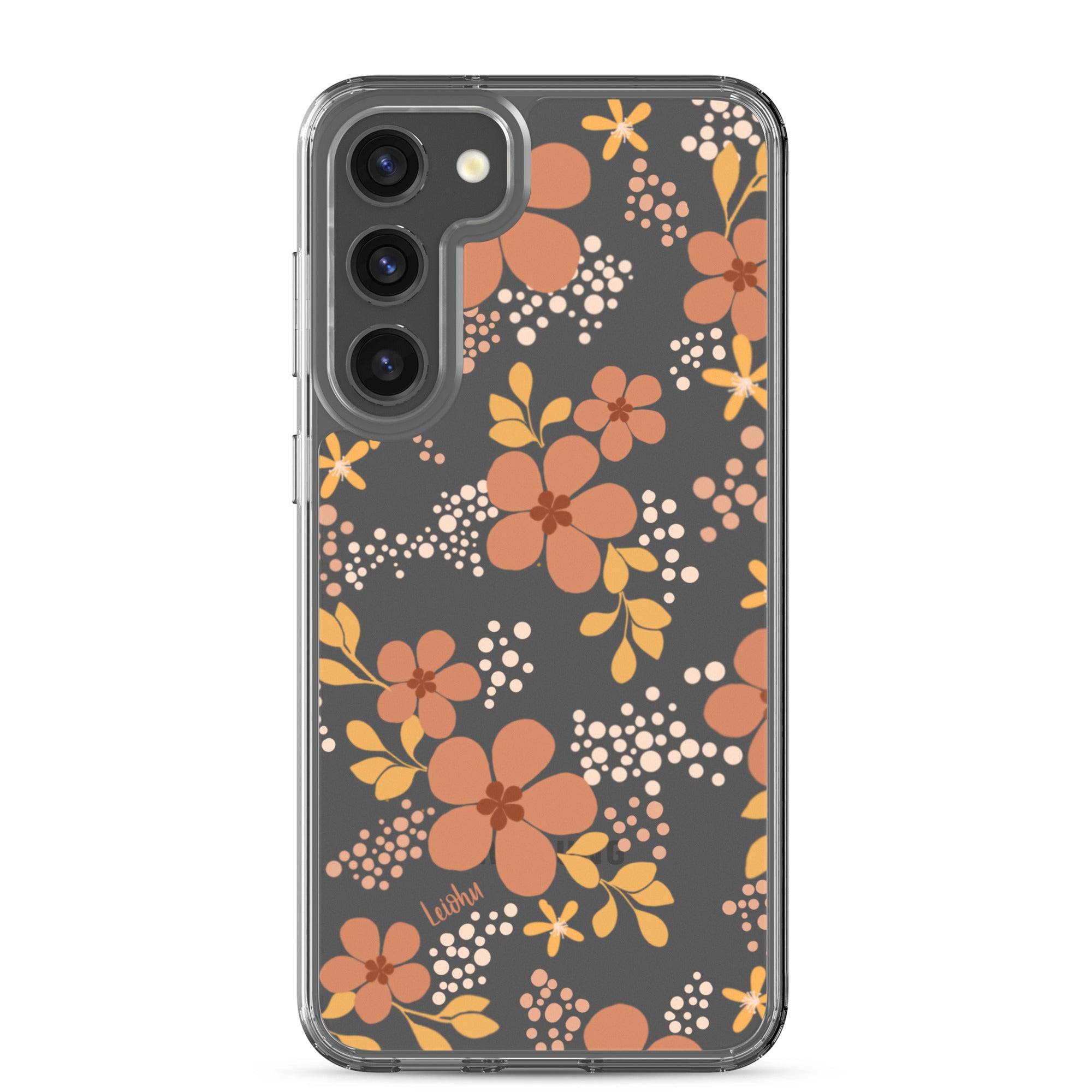 Groovy Pua Clear Protective Phone Case for Samsung Galaxy S21/S20/Note 20 - Slim & Scratch-Resistant Cover for Everyday Use, Work & Travel