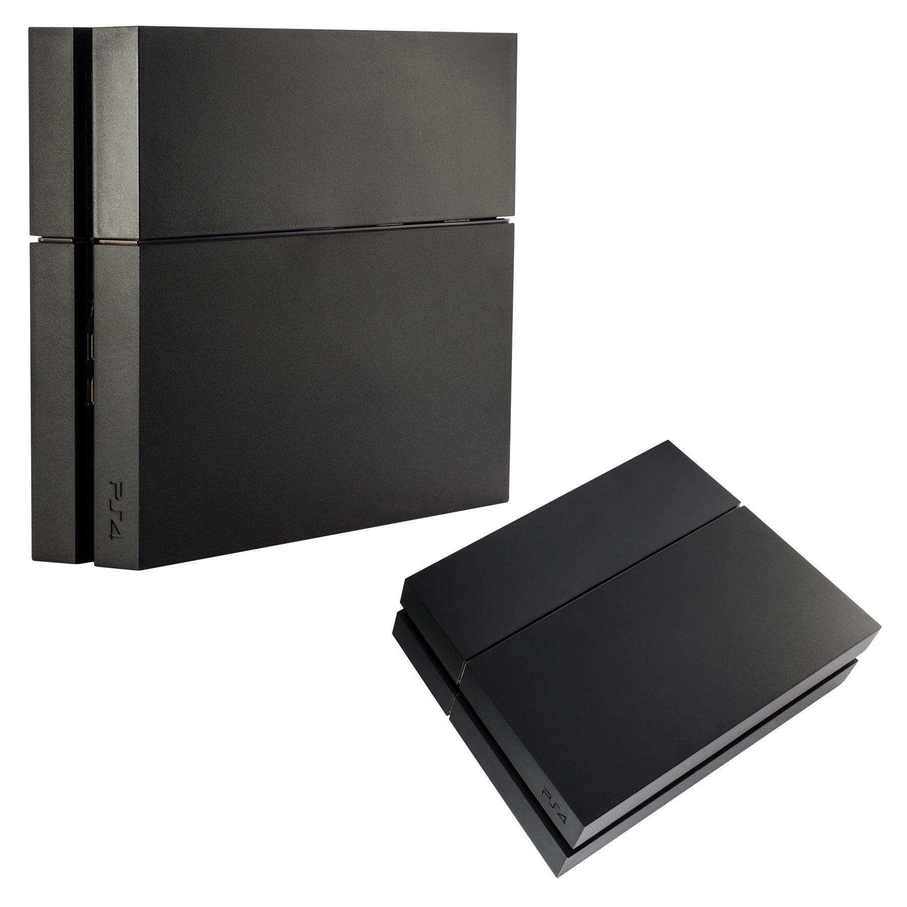 eXtremeRate Matte Black HDD Bay Cover Replacement for PS4 Console - Hard Drive Shell Case Faceplate (Model P4G010) | Durable Protection & Easy Installation for Gaming Setup