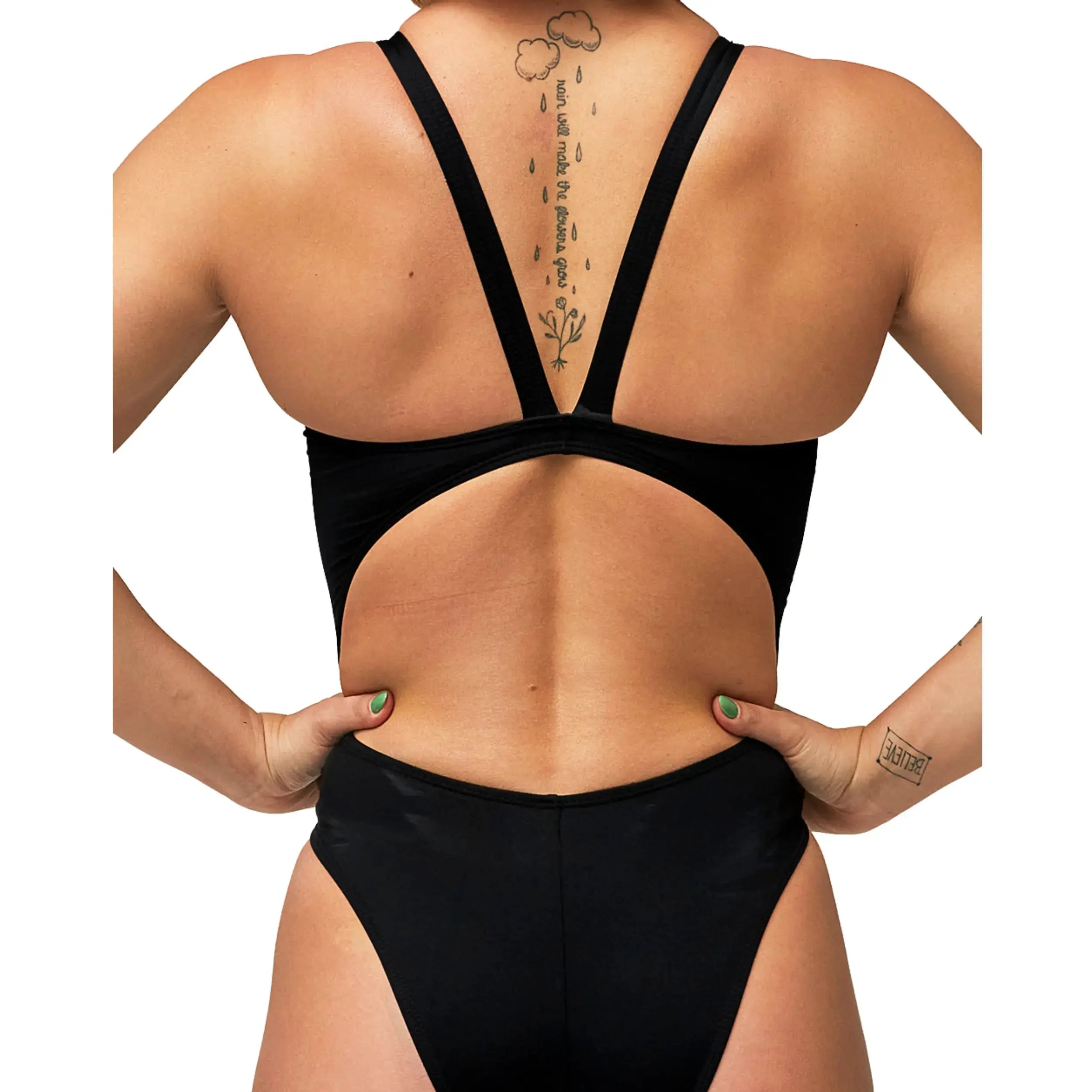 MCAV Women's Professional Training Swimwear - High Performance One Piece Swimsuit for Pool & Lap Swimming | Perfect for Swim Practice, Water Aerobics & Beach Activities