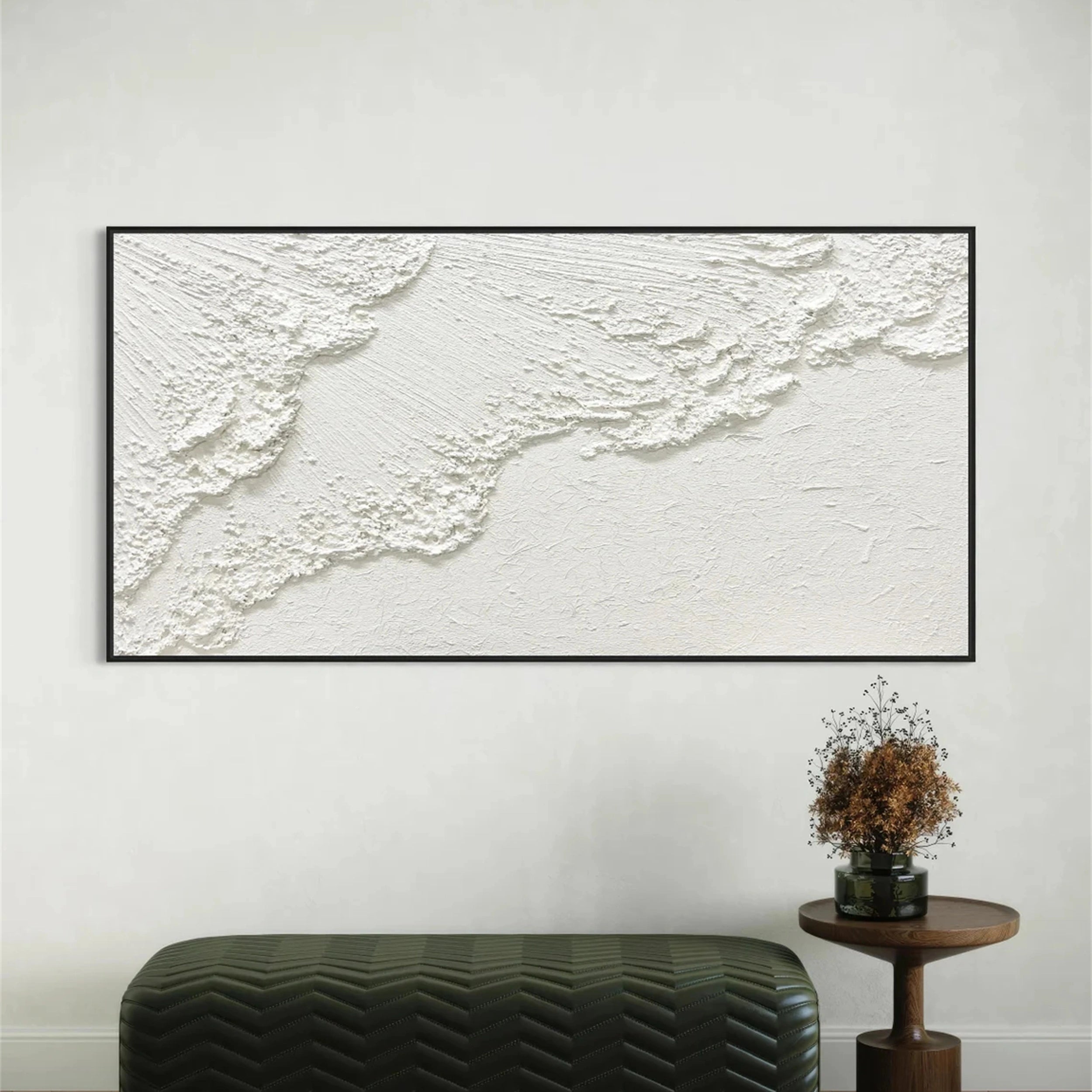 Minimalist Textured Plaster Art Painting - Modern Abstract Wall Decor for Living Room, Bedroom & Office #MM123