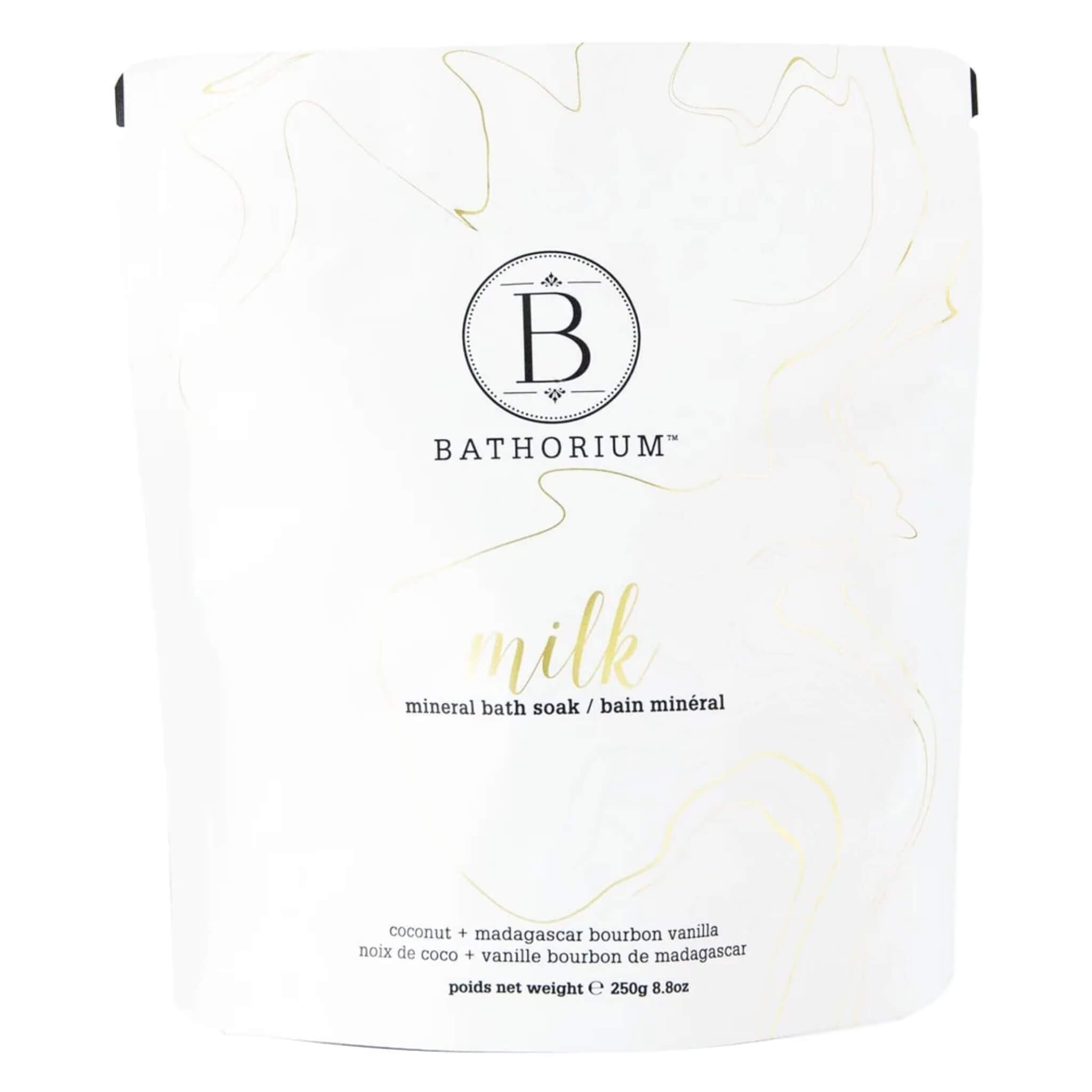 Organic Milk Mineral Bath Soak for Relaxation & Skin Hydration - Perfect for Spa Nights, Stress Relief & Dry Skin Care