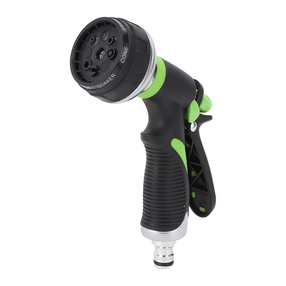TOPINCN 8 Mode Garden Hose Nozzle - High Pressure Water Spray Gun with Adjustable Spray Patterns for Lawn, Car Washing & Plant Care | Outdoor Watering Accessory