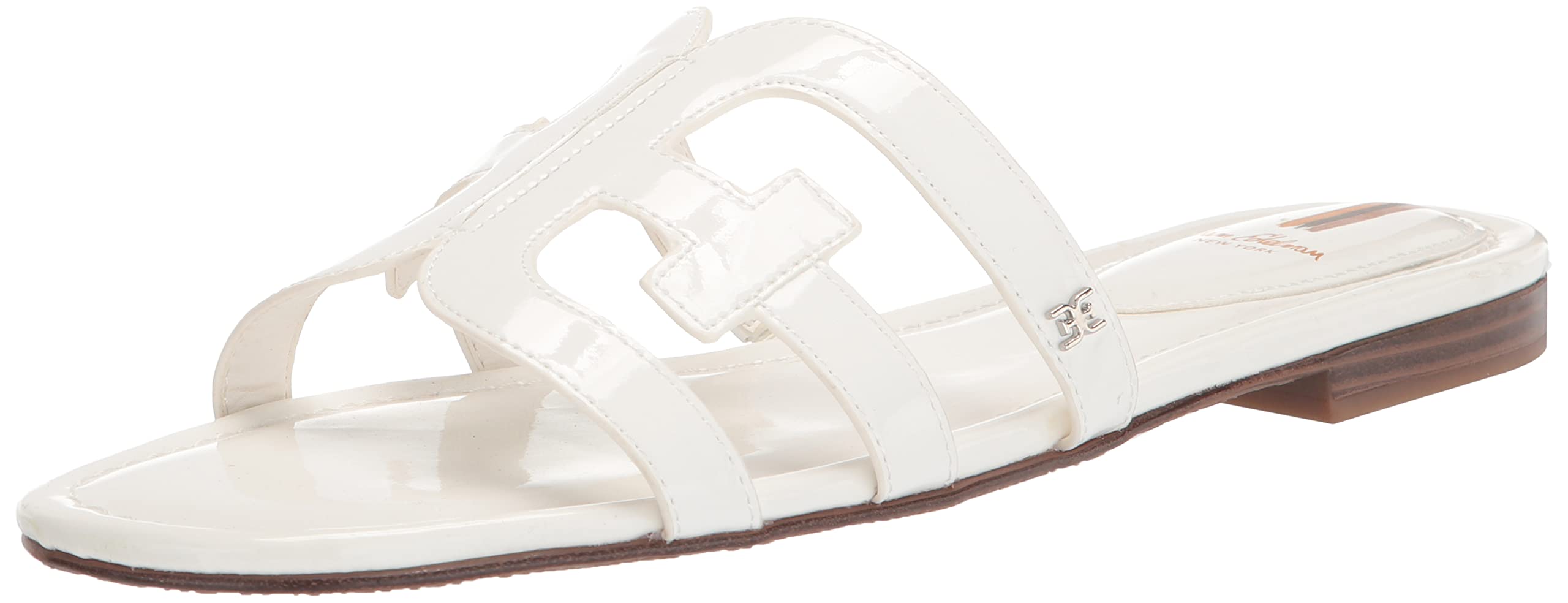 Sam Edelman Women's Bay Pearl Sandal - Comfortable Strappy Heeled Sandals for Summer, Weddings & Beach Vacations