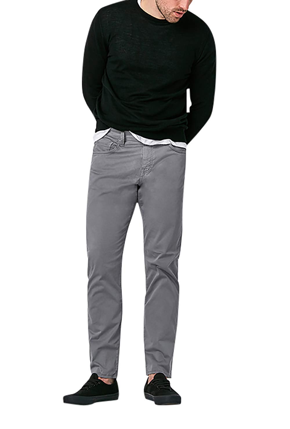 Mavi Matt Classic Men's Straight Leg Pants | Mid-Rise Relaxed Fit Work Pants for Men | Comfortable Office & Casual Wear | Durable Everyday Pants for Business & Outdoor Activities