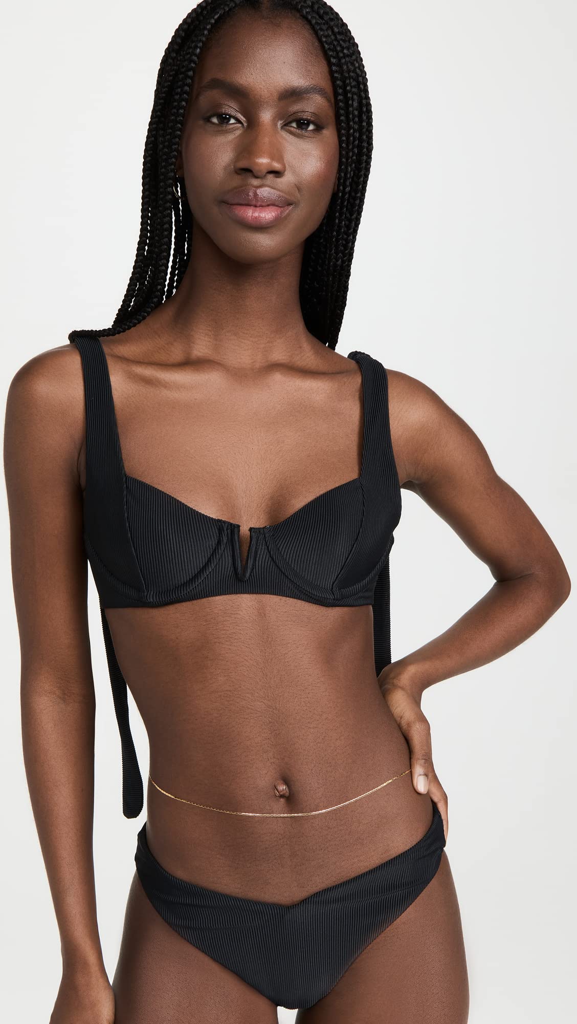 Beach Riot Women's Vanessa High Waist Bikini Bottoms - Sexy Swimwear for Women, Comfortable & Stylish Beachwear for Summer Vacations, Pool Parties & Tropical Getaways