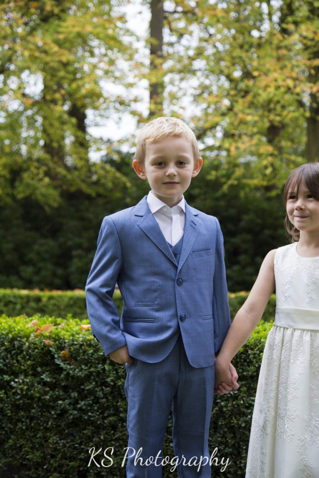 Cavani Boys Blue Jay 3-Piece Sky Blue Slim Fit Suit | Formal Wear for Weddings, School Dances & Special Occasions