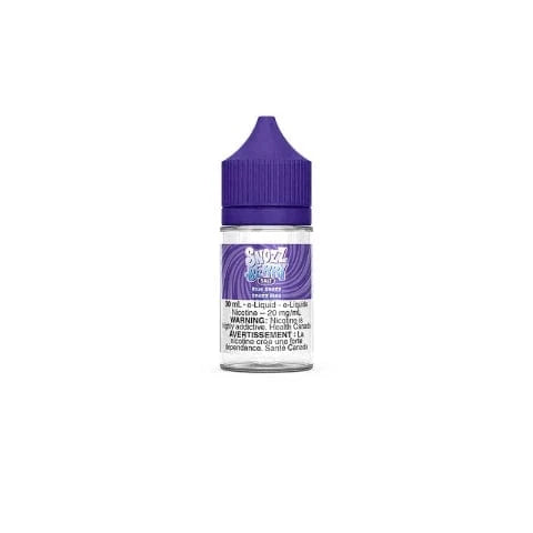 Blue Snozz Salt Nic E-Liquid - Snozzberry Flavor 30mL for Vape Pens & Pod Systems - Refreshing Berry Vape Juice for All-Day Use