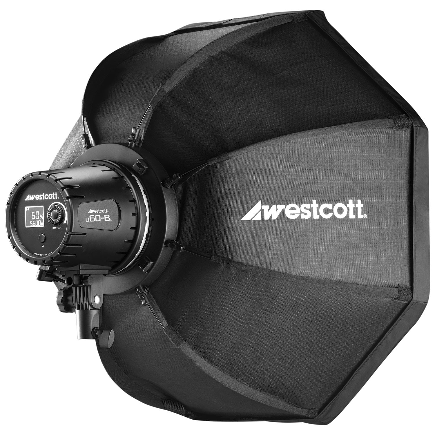 U60 B Bi-Color LED Softbox Lighting Kit with 1 Light - Perfect for Photography, Videography, and Studio Lighting