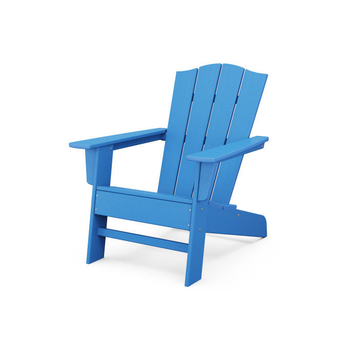 POLYWOOD Crest Chair - Durable Outdoor Adirondack Chair for Patio, Poolside & Garden - All-Weather Resin Furniture
