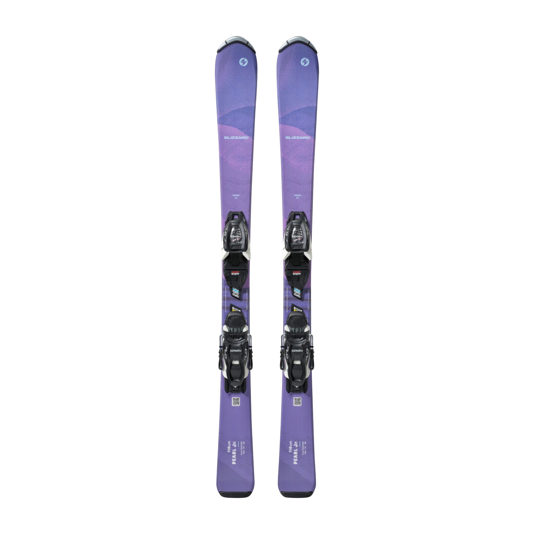 Blizzard Junior Pearl Skis with FDT JR 4.5 Bindings 2026 - Kids' All-Mountain Skis for Snow Sports & Family Skiing Adventures