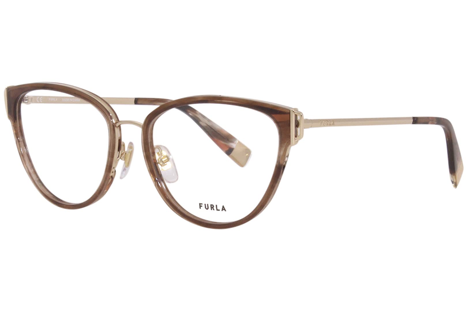Furla Women's Modern Standard Sunglasses - UV Protection Cat Eye Fashion Sunglasses for Women | Perfect for Beach, Driving & Outdoor Activities