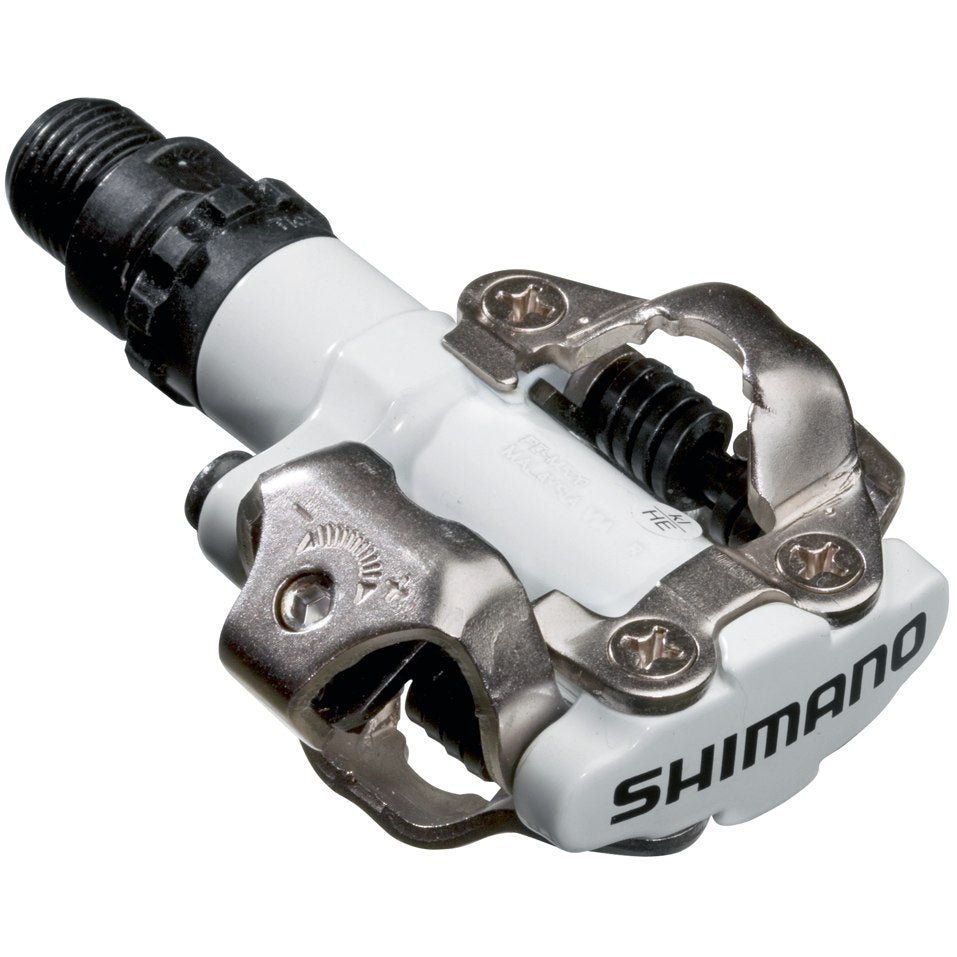 Shimano PD-M520 SPD Mountain Bike Pedals - Durable & Lightweight for MTB, Road & Commuting | Perfect for Cycling, Training & Outdoor Adventures