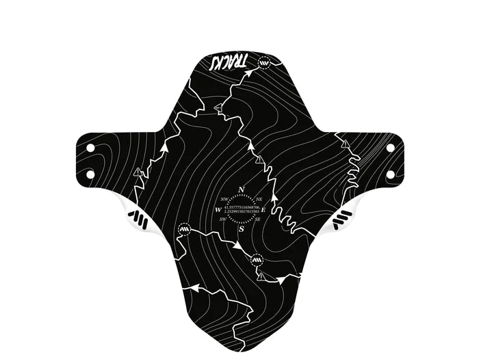 AMS Mud Guard for Tracks - Heavy Duty White Splash Guard for Off-Road Vehicles, ATVs & UTVs | Durable Protection Against Mud, Rocks & Debris | Perfect for Trail Riding, Hunting & Outdoor Adventures