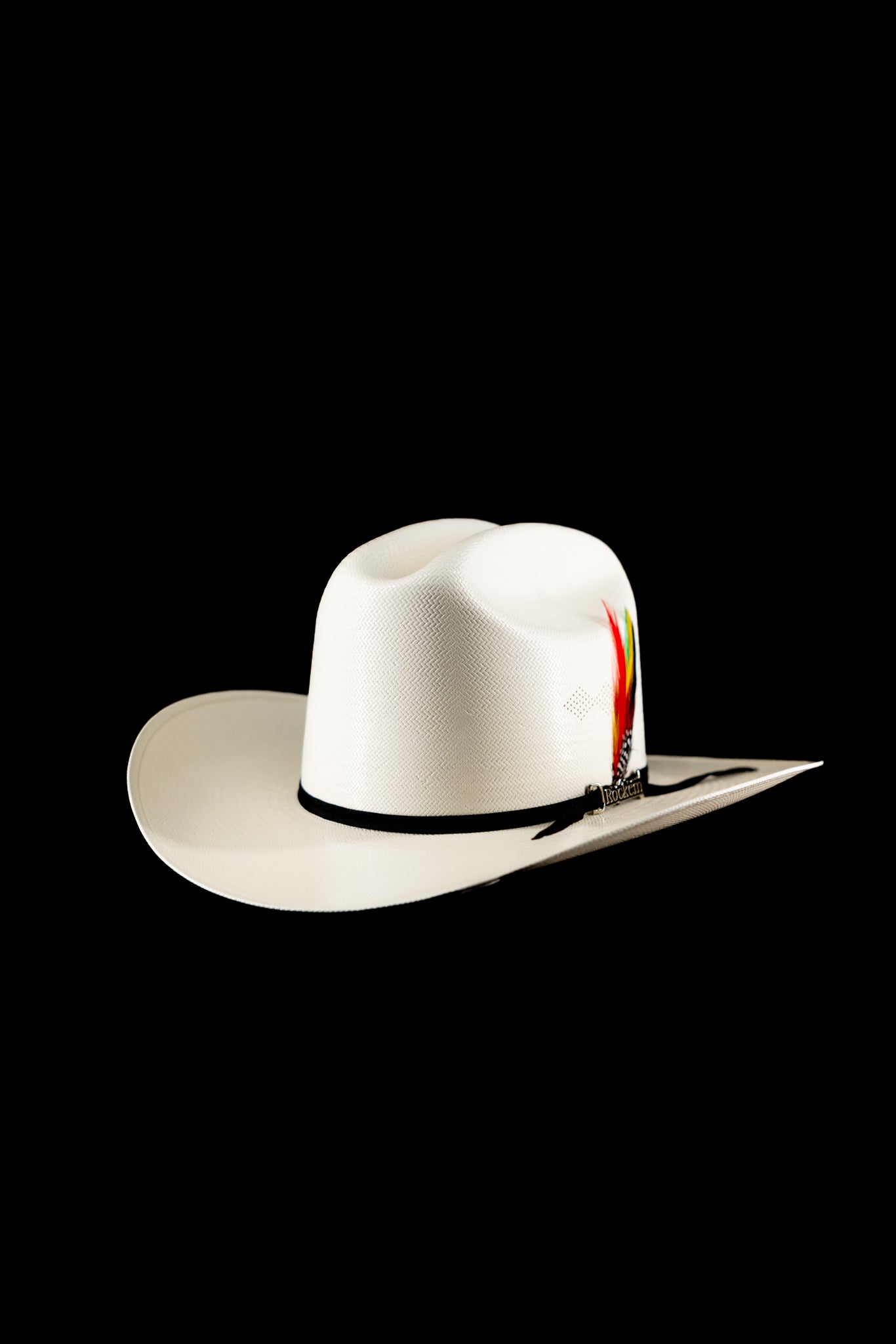 Rock'em 500X Fantasma Sinaloa Straw Hat for Men - Wide Brim Sun Hat with UPF 50+ Protection - Perfect for Beach, Fishing, and Outdoor Adventures