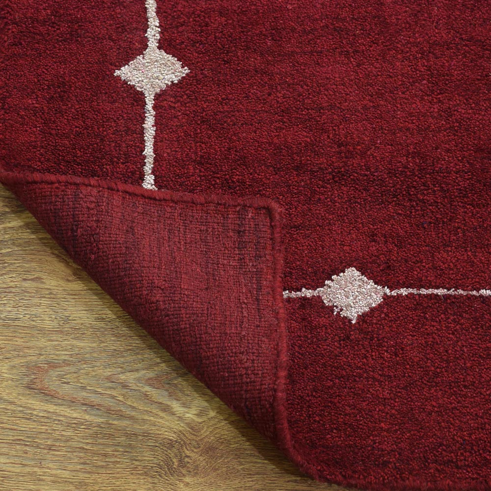 Luxury Haven Hand Knotted Rug - Premium Wool Handmade Area Rug for Living Room, Bedroom & Dining - Soft & Durable Home Decor