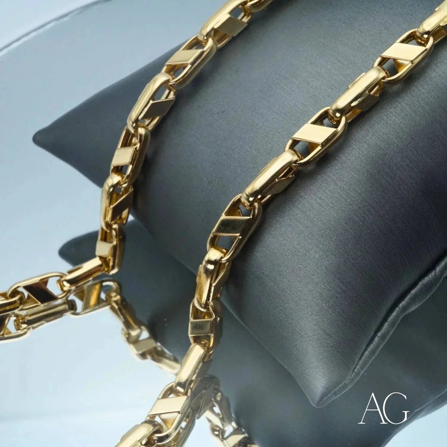 18K Gold Chain Necklace for Women & Men - Luxury Solid Gold Jewelry - Perfect for Gifts, Parties & Special Occasions