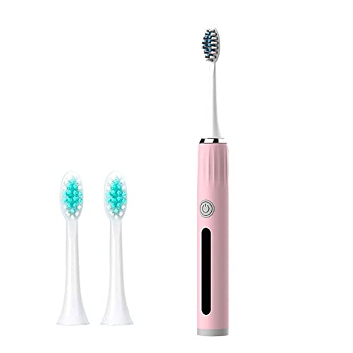 Qinnyo Electric Toothbrush Replacement Brush Heads - 3 Pack Sonic Cleaning Brush Refills for Adults & Kids, Soft Bristles, Waterproof, Compatible with Most Electric Toothbrushes - Perfect for Travel, Home & Daily Oral Care