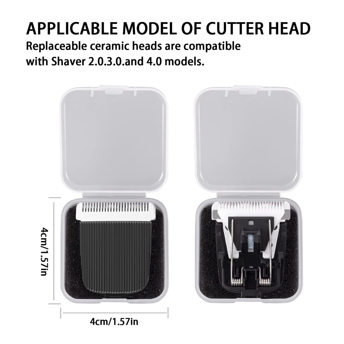 Manscaped Lawn Mower Replacement Blades (3 Pack) - Compatible with Lawn Mower 4.0, 3.0 & 2.0 Electric Groin Hair Trimmers - Hygienic Snap-In Clipper Blades for Precise Grooming - Perfect for Men's Body & Pubic Hair Care at Home or Travel