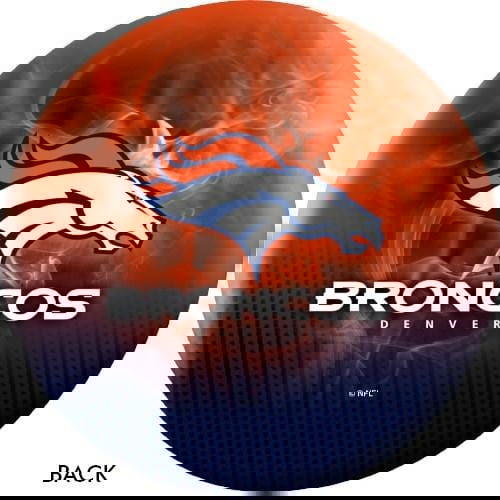 Denver Broncos NFL Themed Bowling Ball - Perfect for Game Day Parties, Sports Enthusiasts & Collectors