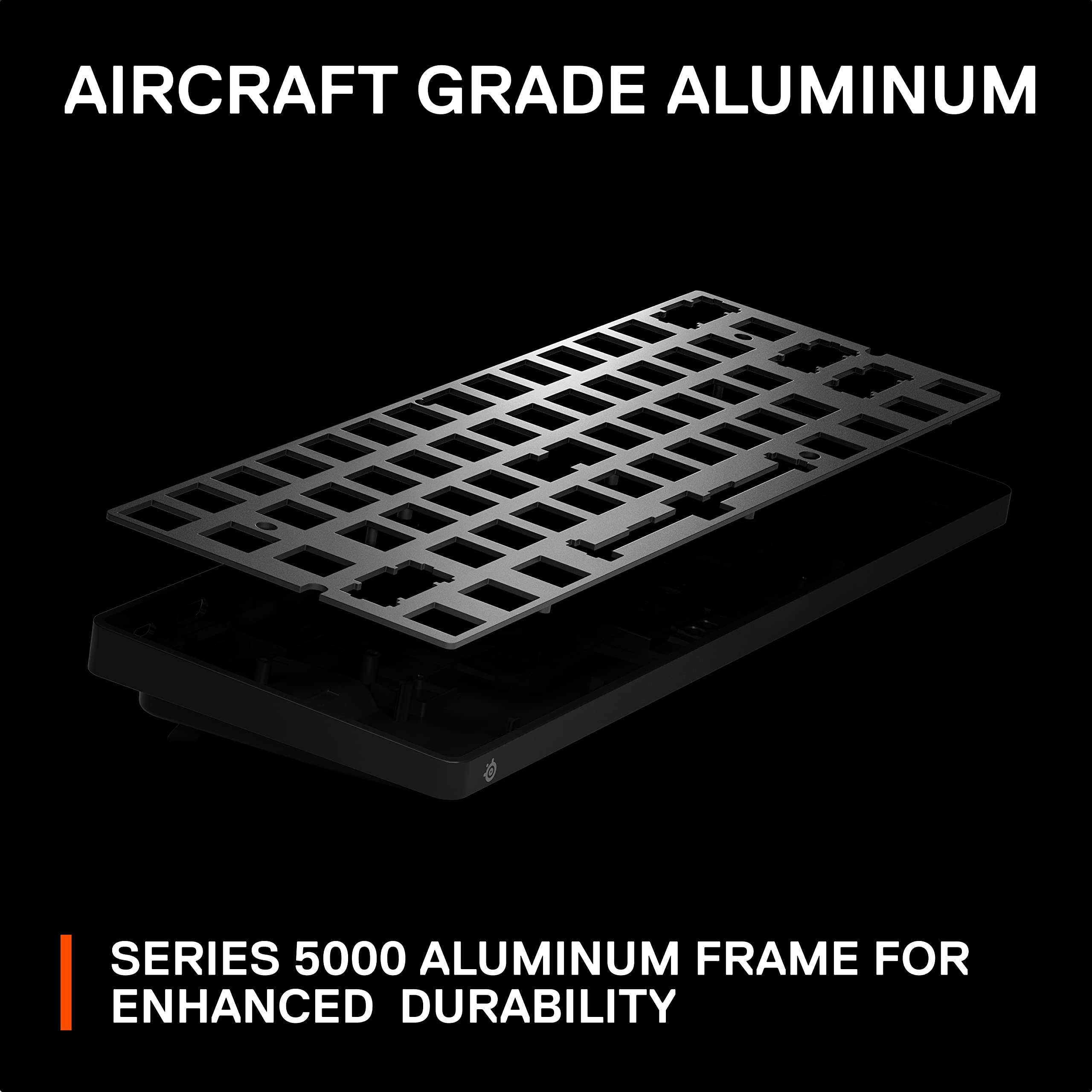 SteelSeries Apex Pro Mini Wireless HyperMagnetic Gaming Keyboard - World's Fastest 60% Compact Mechanical Keyboard with Adjustable Actuation, RGB Backlighting, Bluetooth & 2.4GHz Wireless, USB-C - AZERTY Layout - Perfect for Esports, Streaming & Office Work