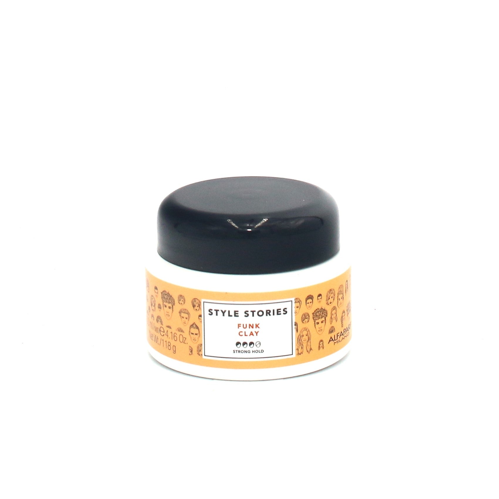 ALFAPARF Style Stories Funk Clay 4.16 oz (Pack of 2) - Strong Hold Hair Styling Clay for Men & Women - Perfect for Textured, Spiky & Messy Hairstyles