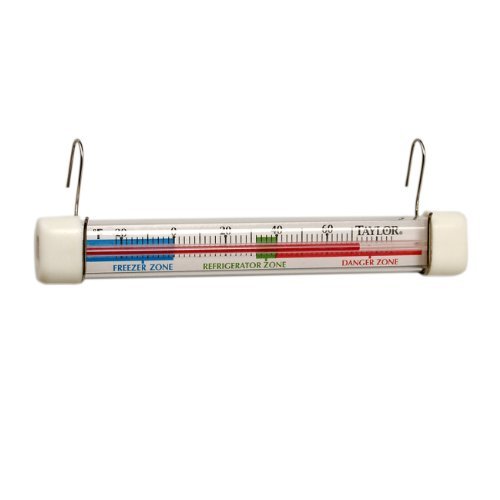 6 Pack Refrigerator and Freezer Thermometer - Digital LCD Display, Accurate Temperature Monitoring for Food Safety - Perfect for Home Kitchen, Restaurants, and Commercial Use
