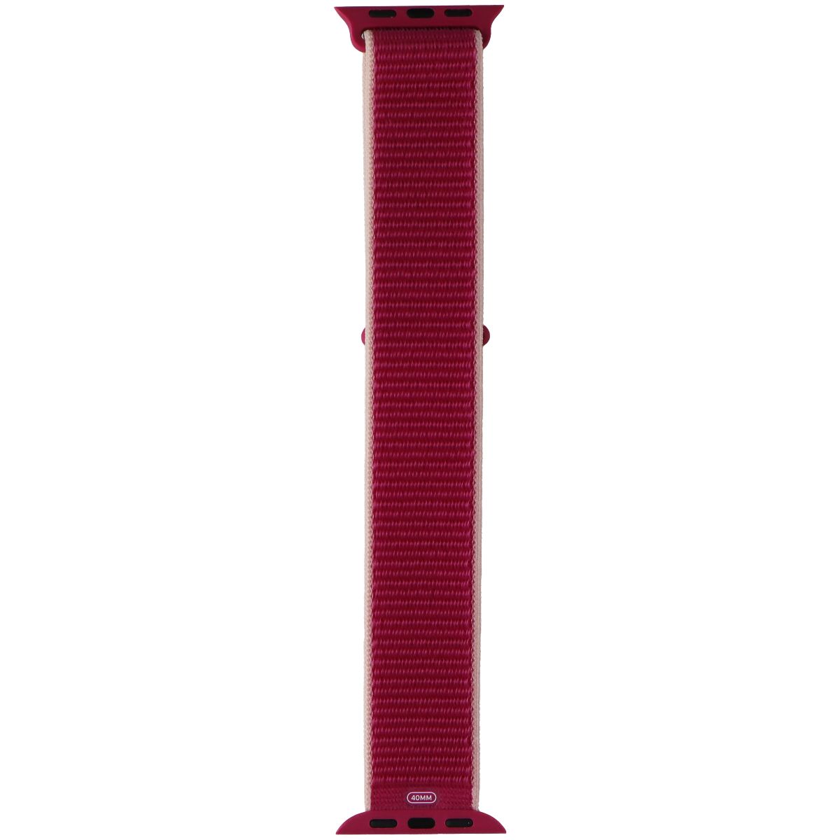 Apple Watch 40mm Sport Loop Band - Compatible with 41mm/40mm/38mm Apple Watch Models | Pomegranate Red (MWTR2ZM/A) | Perfect for Running, Workouts & Everyday Wear