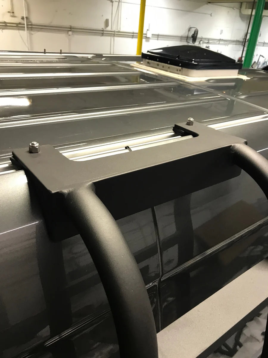 ROAMBUILT Straight Side Ladder for 2007-2022 Mercedes Sprinter Van - Heavy Duty Roof Access Ladder for Cargo Vans, Work Trucks & Campers