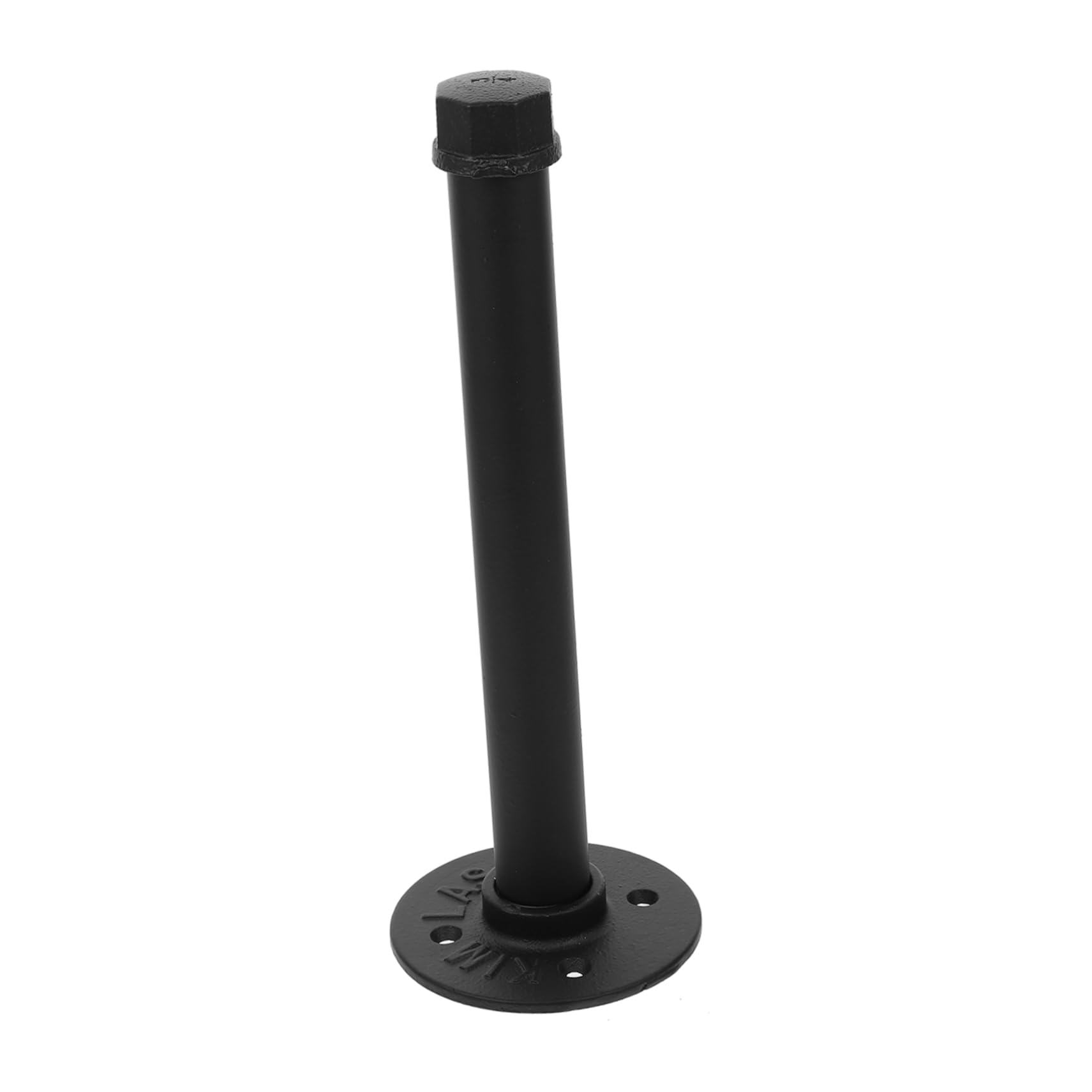 Heavy Duty Wall Mounted Metal Pipe Shelf Bracket - Floating Shelf Support for Plants, Bathroom, Kitchen & Garage Storage - Sturdy Water Pipe Holder for Home Organization & Decor