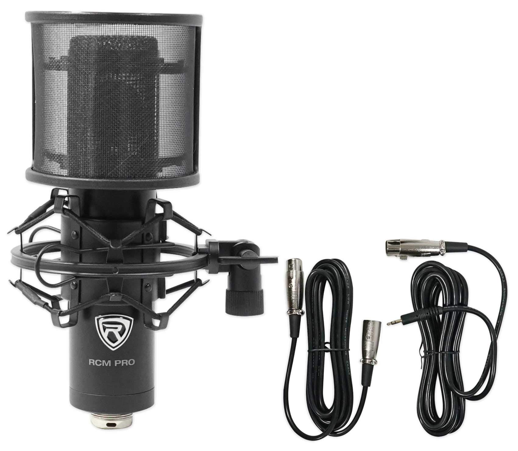 Professional Twitch Streaming Bundle - Soundcraft Mixer, Studio Headphones, Pro Microphone & Adjustable Tripod for Live Gaming & Podcasting