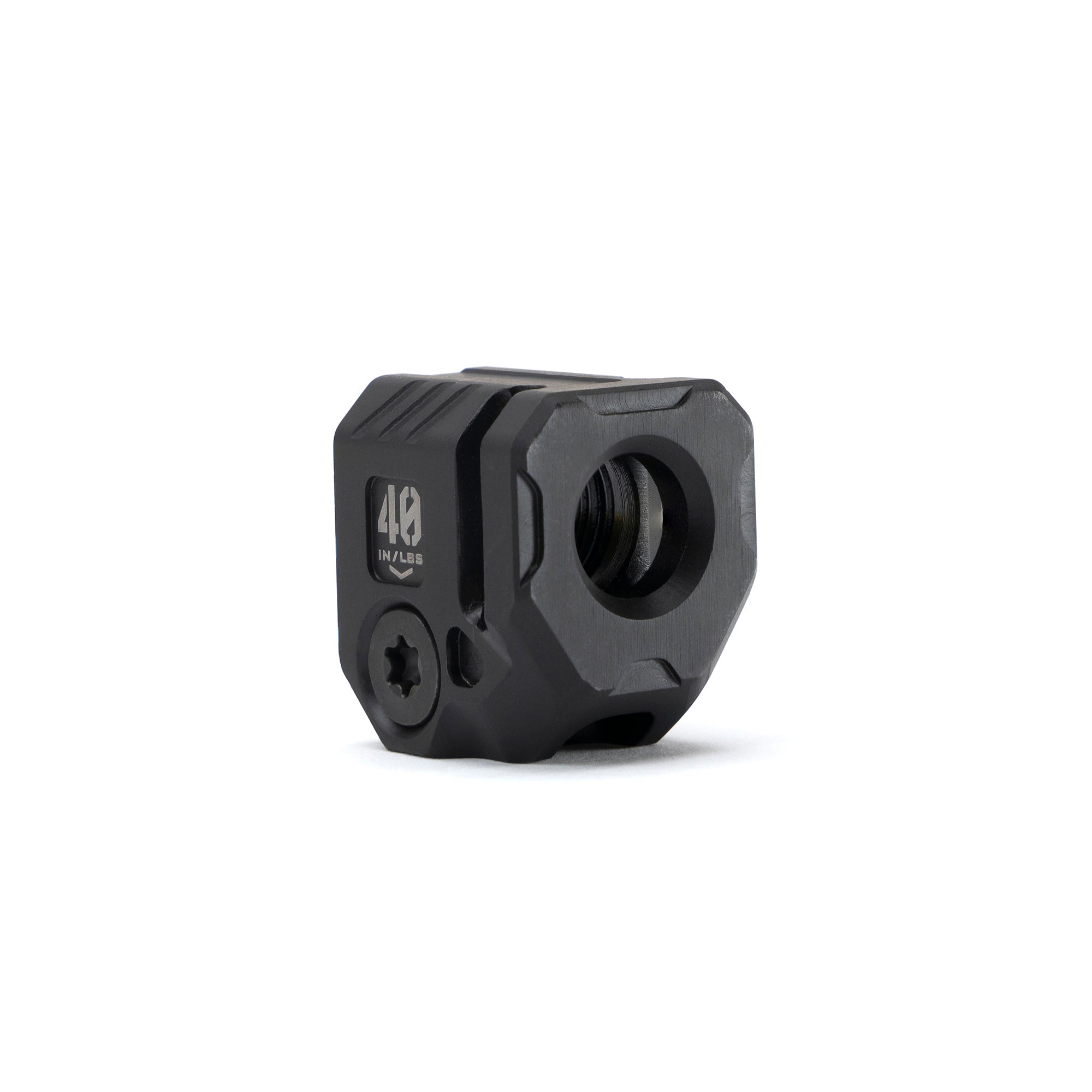 Strike Micro Threaded Barrel Comp QUAD - High-Performance Muzzle Brake for Pistols & Rifles | Perfect for Competitive Shooting & Range Training