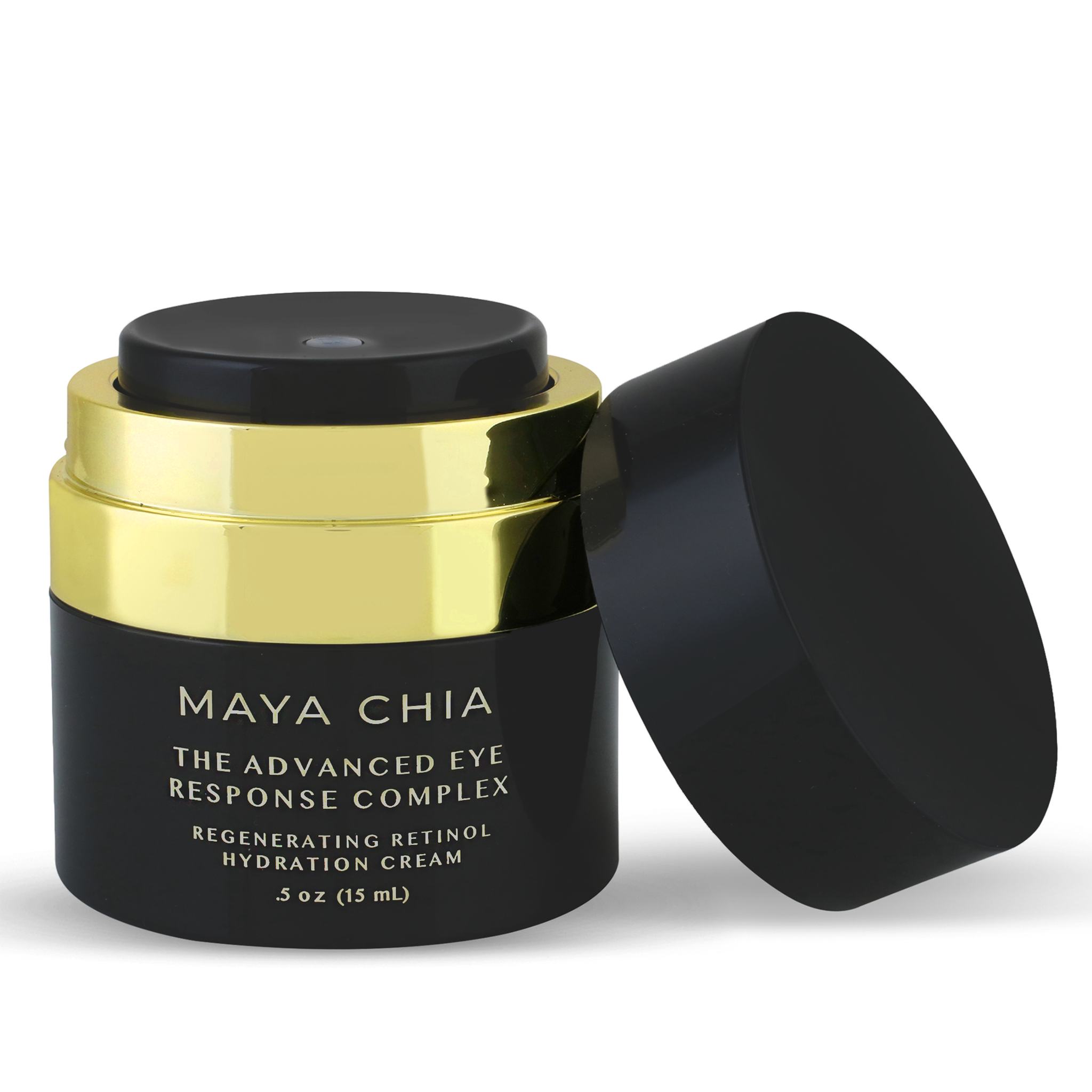 Maya Chia Advanced Eye Response Complex - Anti-Aging Eye Cream for Dark Circles & Puffiness - Hydrating & Firming Under Eye Treatment - Perfect for Nighttime Skincare Routine & Travel Essentials