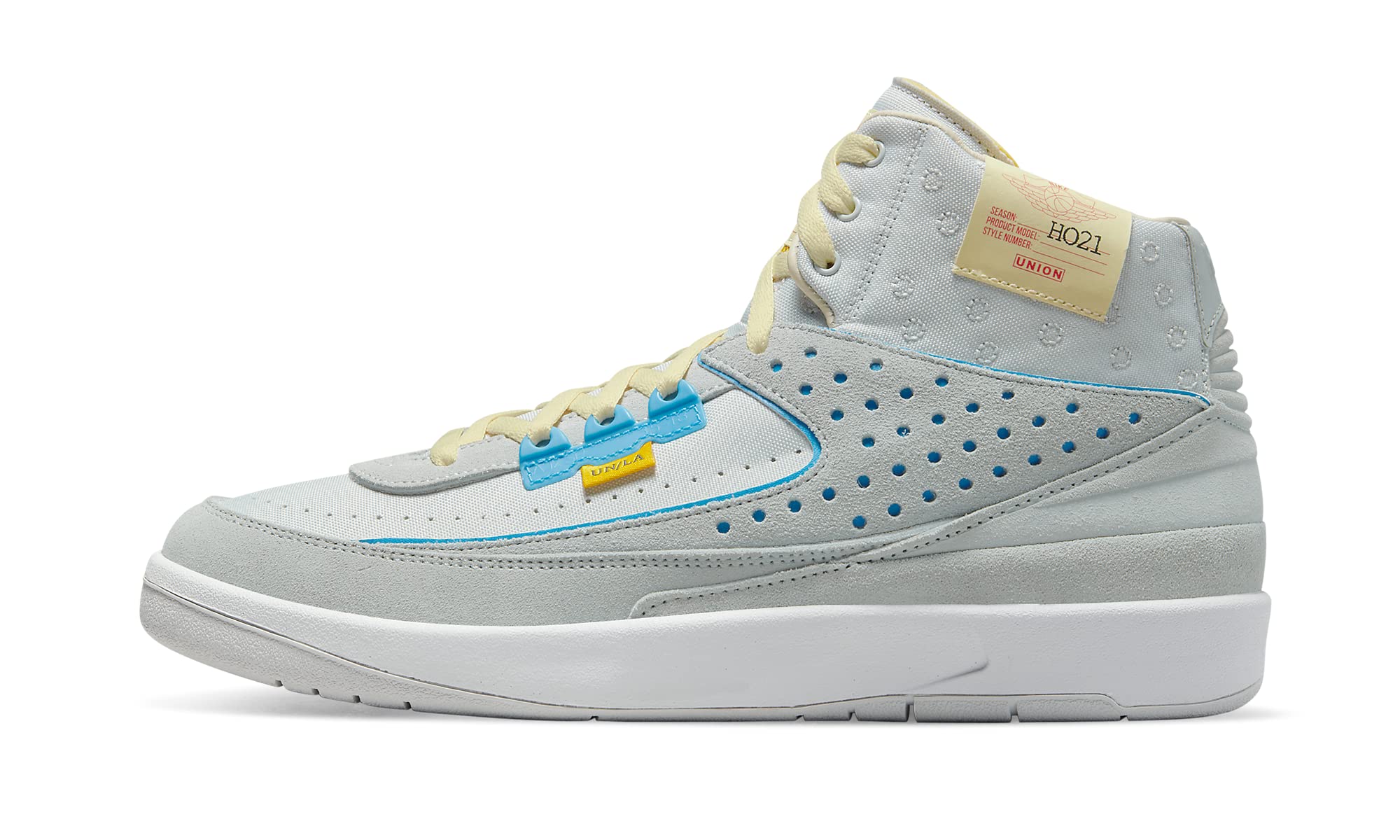 Men's Air Jordan 2 SP DN3802-001 Union Sneakers - Grey Fog Colorway - Size 8 | Basketball Shoes for Men, Streetwear Fashion & Casual Wear