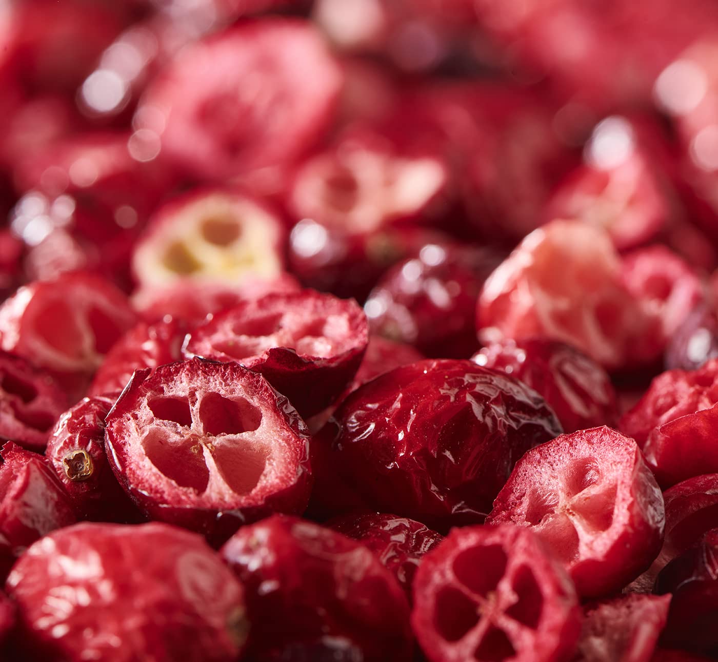 OneDayMore Unsweetened Dried Cranberries - 60g, No Sugar Added, Freeze-Dried Healthy Snack for Salads, Baking & On-the-Go Nutrition