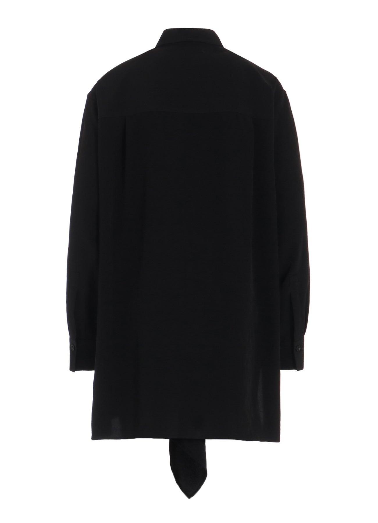 Elegant Crepe de Chine Blouse with Placket - Perfect for Office Wear & Casual Outfits