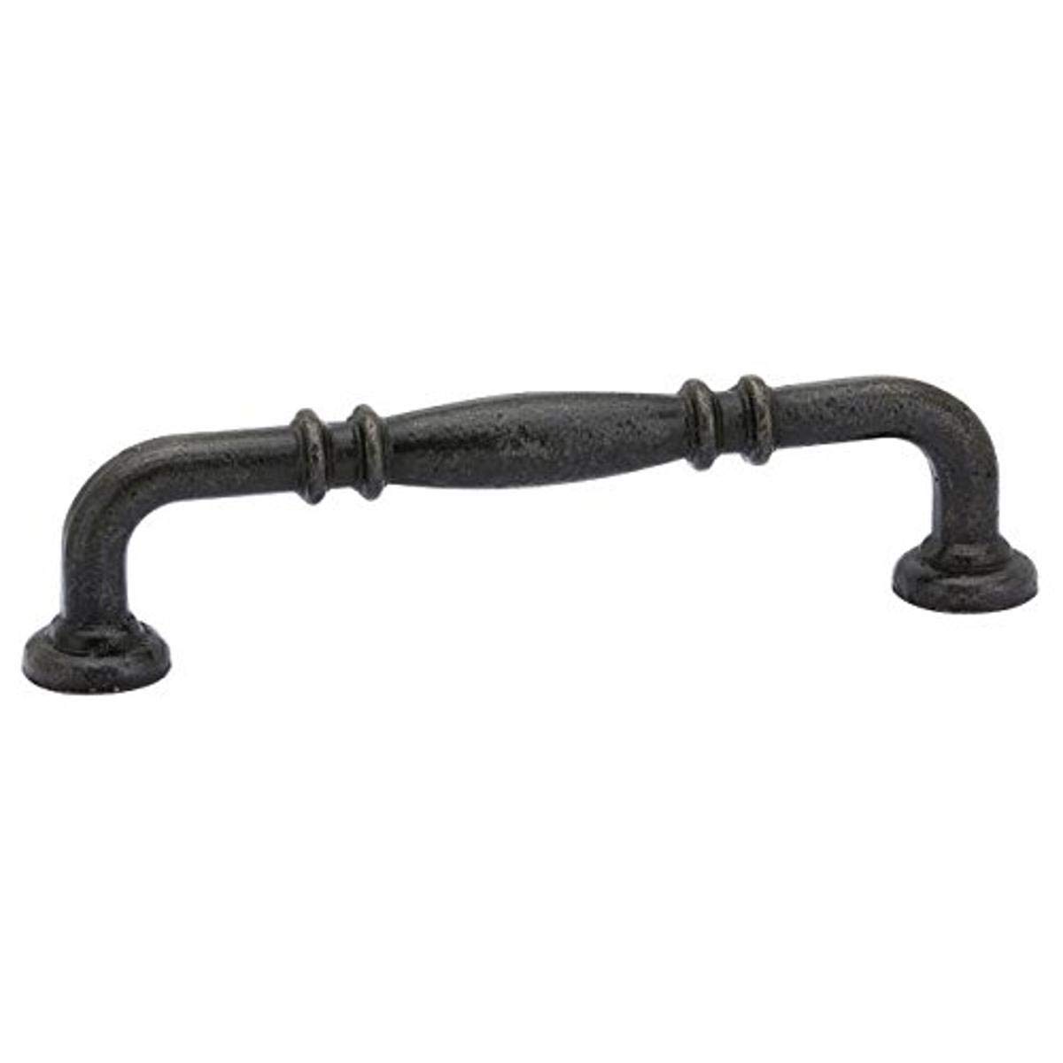 Emtek 86102MB EMT Tuscany Ribbed Pull Handle - Perfect for Cabinet & Drawer Hardware