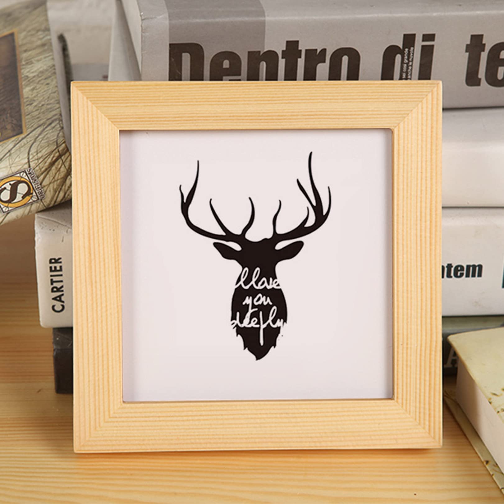 Handcrafted Wooden Photo Frame - Elegant Picture Holder for Living Room, Home Decor & Wall Display | Perfect for Family Photos, Wedding Memories & Office Decor