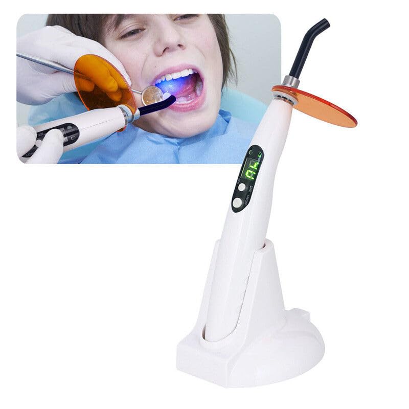 5W LED Wireless Dental Curing Light - Multifunctional Portable UV Light for Teeth Whitening & Filling (Ideal for Dentists, Clinics & Home Use) - Perfect for Dental Procedures, Cosmetic Bonding & Orthodontic Treatments
