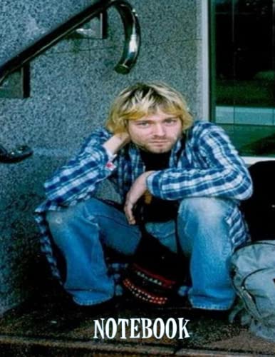 Kurt Cobain Rock Band Notebook Journal - Grunge Music Diary Gift for Nirvana Fans | Perfect for Christmas, Thanksgiving, Birthday Presents | Great for Songwriting, Sketching & Collecting Memories