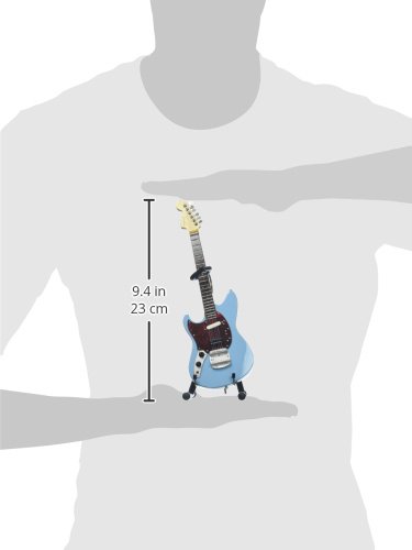 Fender Mustang Sonic Blue Electric Guitar - Licensed Kurt Cobain Signature Model | Perfect for Rock, Grunge & Stage Performances