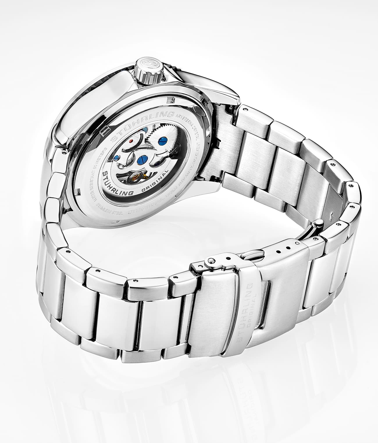 Essence 3963 Automatic Watch for Men - Premium Stainless Steel Waterproof Dress Watch - Perfect for Business, Formal Events & Everyday Wear