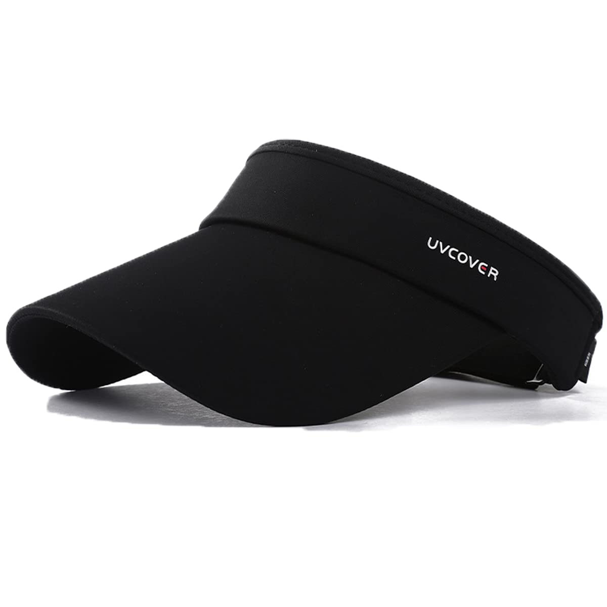 UPF 50+ Sun Visor Hat for Women - Adjustable Wide Brim Golf & Tennis Visor - UV Protection Sports Hat for Outdoor Activities, Beach, Running, and Gardening