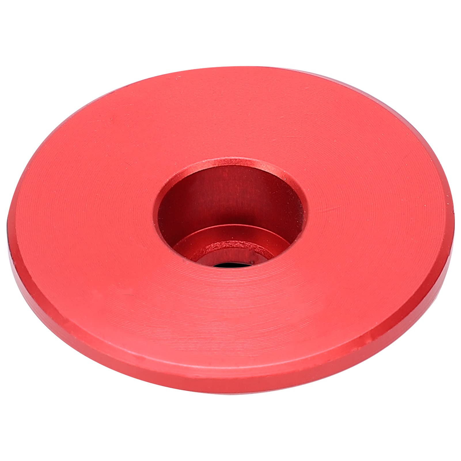 Shanrya Lightweight Aluminum Alloy Bike Stem Cover - Red | Easy Installation Cycling Accessory for Road & Mountain Bikes | Perfect for Commuting, Fitness Training & Outdoor Adventures